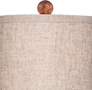 Lámpara de Pie de Madera Maciza, Lámpara Decorativa de Madera para Sala de Estar, Dormitorio, Iluminación del Hogar, Lámpara Rústica de Madera Sólida - Product Image 4