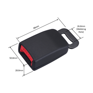Boucle de ceinture de sécurité robuste CA-020 pour ceintures de sécurité de bus commerciaux et usage intensif par les passagers - Product Image 2