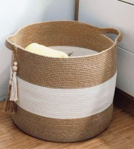 Cesta organizadora moderna para el hogar, contenedor de almacenamiento de alta gama, esencial para la decoración contemporánea, elegante cesta de almacenamiento para el hogar - Product Image 3