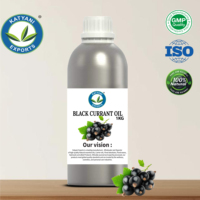 Huile de pépins de groseille noire naturelle, huile végétale pure pressée à froid en gros, huile de groseille noire (Ribes Nigrum) pure d'Inde