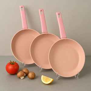 Sartén Antiadherente de Cerámica con Mango de Madera, Compatible con Inducción, Utensilio de Cocina Saludable - Product Image 6