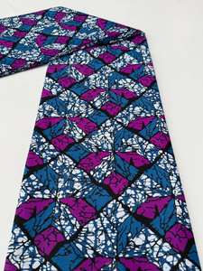 Tissu en coton imprimé africain de haute qualité Ankara, fabrication OEM, marque privée pour l'industrie de la mode ghanéenne - Product Image 6