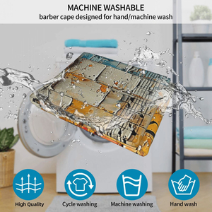 Cape de Barbier pour Enfants Motif Unique Tissu Imperméable Haute Qualité Fournisseur ODM en Gros 2026 - Product Image 6