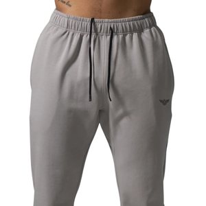 Mens Lightweight Solid Cotton <b>Fleece</b> <b>Jogger</b> Pants Elastic Waist Drawstring Sweatpants Casual Gym Fitness Training Breathable - Product Image 3