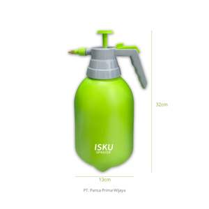 Pulvérisateur à pression de haute qualité 2L ISKU, bouteille de pulvérisation manuelle pour jardin, durable, en PP HDPE, multifonction, VERT, OEM disponible - Product Image 2