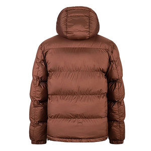 Wholesale Windproof Puffer Jacket with Fleece Hood Custom Outdoor Winter Jacket Men Cheap Price Coat for Cold Weather - Product Image 2