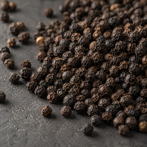 Pimienta negra india entera limpiada a máquina para empresas y exportadores internacionales de especias - Product Image 1