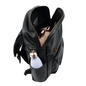 Premium Quality Custom Logo Genuine <b>Leather</b> <b>Backpack</b> For Men Wholesale Winter Latest Design <b>Leather</b> <b>Laptop</b> <b>Backpack</b> - Product Image 6