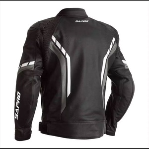 Fashion Slim Motorbike Leather Jacket Design Your Own Motorbike Leather Fashion Jackets In Low Moq - Product Image 2