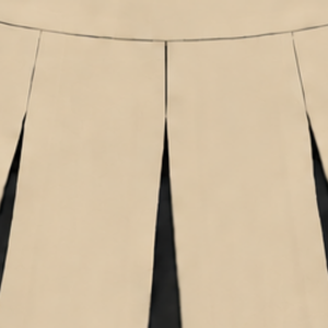 Jupe plissée beige pour cheerleading, pour femmes et filles, idéale pour la danse, les spectacles, l'entraînement, les compétitions, uniforme sportif - Product Image 3
