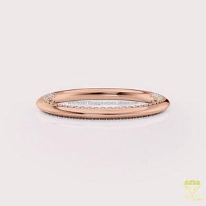 Anillo de Compromiso de Moissanita Atemporal Más Vendido para Propuesta de Matrimonio y Regalo Romántico Disponible al Mejor Precio del Mercado - Product Image 6
