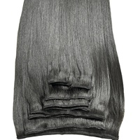 Prix d'usine, livraison à prix réduit, extensions de cheveux humains vierges Remy 100% vietnamiennes, couleur invisible, clip sans couture, sans perte de cheveux