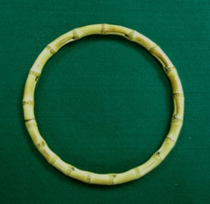 HC0117 Asa de Bambú para Bolsos, Asa de Bambú en Forma de Anillo, Estilo Natural, Accesorio Duradero - Product Image 4