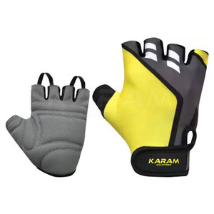 Hot Sale Cheap Price Leather Half Finger Breathable Gym <b>Gloves</b> Sports Training Exercise Wholesale Premium Quality for Online - Product Image 5