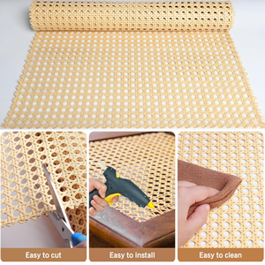 Matériaux de tressage en rotin blanchi écologique de qualité supérieure pour la fabrication de meubles, tailles et couleurs personnalisables Lavihex VN - Product Image 5