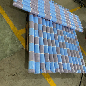 Bâche en PE bleue durable, écologique, résistante au vent, imperméable, résistante aux UV, résistante aux déchirures, de poids moyen, tissée, pour l'agriculture - Product Image 3