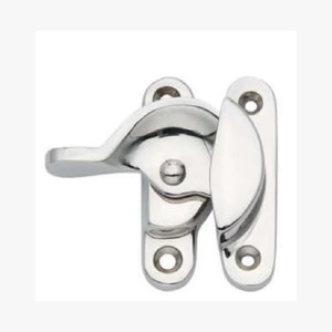Loquet de porte moderne en laiton durable et alliage de zinc, installation par vis, conception robuste pour usage intérieur - Product Image 1