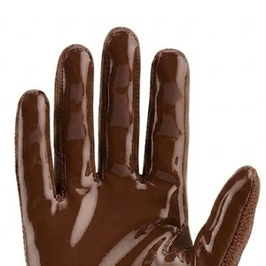 Guantes de Fútbol Americano Personalizados con Diseño de Pedrería para Hombre, Ropa Deportiva 2026, Color Marrón - Product Image 5