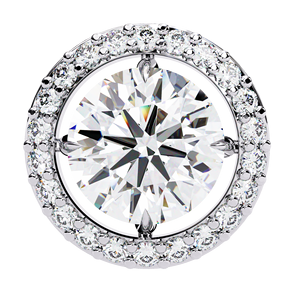 Luxury Round Cut E VS 1ct Each and Round Cut Lab Grown Diamond 14K Gold IGI Certified <b>Earring</b> <b>Tops</b> for Gift Party & Anniversary - Product Image 6