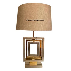 Medieval Style Golden Pottery Wedding Lights <b>Table</b> Lamp Nightstand Lamp Home Decor Ornament With Fabric Shade - Product Image 6