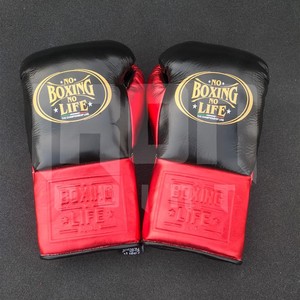 Hot Selling Customizable No Boxing No Life Boxing Gloves Professional Laced Top Grade Cowhide Leather Thick 4-Layer Padding - Product Image 6