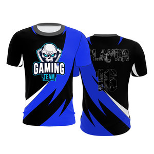 Camiseta Deportiva Personalizada para Hombre, Negra y Roja, con Estampado por Sublimación, de Secado Rápido, 100% Poliéster, Cuello Redondo, para Deportes de Equipo - Product Image 3