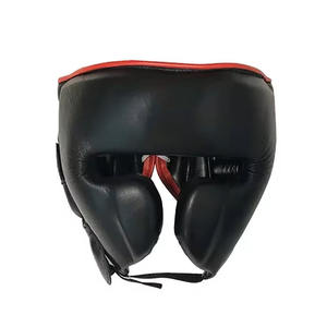Youth Fighters - Juego de Boxeo Personalizado de Cuero Genuino, Guantes de Boxeo, Protector Inguinal, Protector de Cabeza, 3 Piezas, CP-BHG-20 - Product Image 3