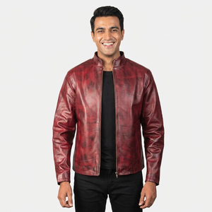 Custom Color Lightweight Eco-Friendly <b>Men's</b> Leather <b>Jacket</b> <b>Long</b> Street Wear with Front Logo Outclass Thin Design <b>jacket</b> for <b>men</b> - Product Image 6