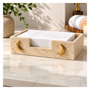 Suministro Directo de Fábrica, Caja de Pañuelos de Diseño Moderno de Alta Calidad, Hecha a Mano, Ecológica, con Logotipo y Color Personalizados para Compras al por Mayor - Product Image 1