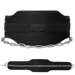 Weightlifting Dipping <b>Belt</b> Premium Gym Support <b>Belt</b> with <b>Chain</b> for Strength Training OEM Bulk Supply - Product Image 5