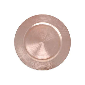 Stainless Steel Luxury Charger Plates <b>Round</b> <b>Tray</b> Durable 100pcs MOQ for Wedding and Restaurant Use - Product Image 3