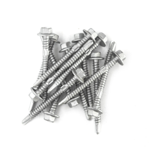 Self-Drilling Screws Washer Head Zinc/Hot-Dip Galvanized Carbon Steel Metric/Inch Standard Deep Coarse Thread - Product Image 5