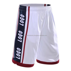 Pantalones cortos transpirables de malla, ropa deportiva con bordado personalizado para hombre, pantalones cortos de baloncesto de alta calidad para todos los equipos, ropa de baloncesto - Product Image 1