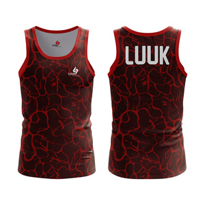 Camiseta sin Mangas LUUK International Personalizada para Hombre, Transpirable, Ecológica, Anti-Pilling, de Secado Rápido, 100% Algodón, Cuello Redondo, Estilo Casual - Product Image 3