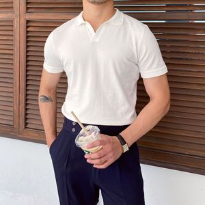 Polo classique décontracté pour homme, tissu de qualité supérieure, logo personnalisé, fournisseur en gros - Product Image 6