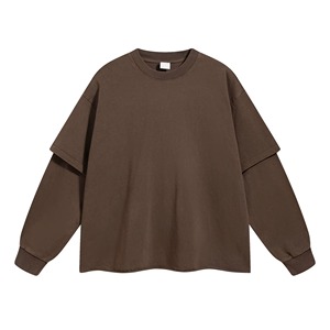 เสื้อยืดแขนยาวผู้ชายแฟชั่น ผ้าฝ้ายนุ่ม สวมใส่สบาย สไตล์ลำลอง สตรีทแวร์ ทันสมัย คอกลม ใส่ได้ทุกวัน - Product Image 2