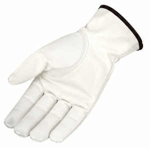 Gants de travail en cuir grainé de qualité supérieure, antidérapants, résistants à la chaleur, durables, respirants, sans latex, pour la construction, l'entrepôt et les travaux généraux - Product Image 3