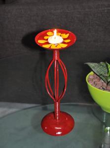 New Arrival Durable Iron Handmade <b>Red</b> <b>Candle</b> Holder for Indoor/Outdoor Home Decoration Christmas & Easter - Product Image 2