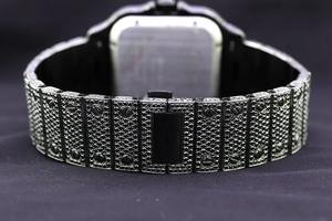 <b>Black</b> Moissanite Diamond <b>Watch</b> Iced Out Hip Hop Bussdown <b>Watch</b> Automatic Diamond Fashion Jewelry for Men's - Product Image 5