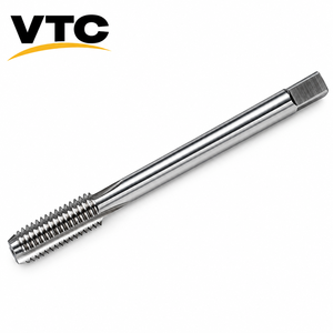 Tarauds à filetage HSS à revêtement TiN pour machines CNC, pour le filetage de l'acier et de l'aluminium, tailles M3-M52, option carbure - Product Image 1