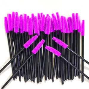 แปรงปัดขนตาแบบใช้ซ้ำได้ ด้ามจับพลาสติก ขนแปรงนุ่มพิเศษ สำหรับทำความสะอาดขนตาและคิ้ว อุปกรณ์แต่งหน้าสำหรับต่อขนตา - Product Image 6