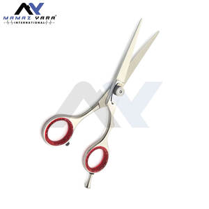 Ciseaux de coiffure personnalisables argentés pour hommes, femmes, animaux domestiques, usage domestique, salon et barbier - Product Image 5