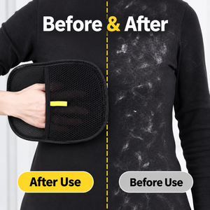 Gant anti-poils électrostatique réutilisable et lavable, durable, avec bordure renforcée, pour meubles, vêtements, poils de chien et de chat - Product Image 4