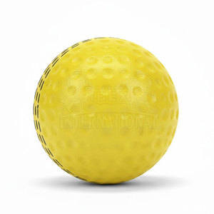 Pelota de Cricket de Cuero de Calidad, Costuras Reforzadas, Diseño Ecológico para Entrenamiento a Nivel de Club, Partidos Competitivos al Aire Libre - Product Image 1