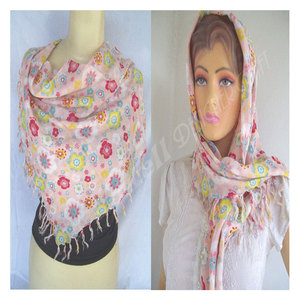 Écharpe oblongue de luxe en viscose jacquard pashmina, élégante, douce, légère, de créateur, pour femme, premium, stylée, hiver - Product Image 4