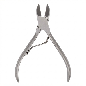 Coupe-ongles robuste personnalisé en acier inoxydable à mâchoires larges pour ongles épais avec poignées confortables - Product Image 4