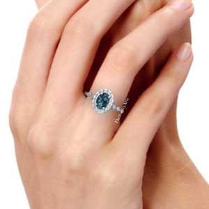 Anillos de Alejandrita Auténtica Cultivada en Laboratorio, Anillos de Plata con Corte Ovalado que Cambian de Color, Regalos Nupciales Hechos a Mano, Anillo de Piedra de Nacimiento de Junio - Product Image 5