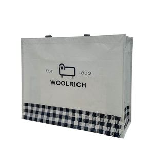 High Quality Handled RPET Shopping <b>Bag</b> Vietnam Non Woven PP Webbing Functional Tote <b>Bags</b> Advertising Dot Pattern <b>Medium</b> <b>Size</b> - Product Image 2