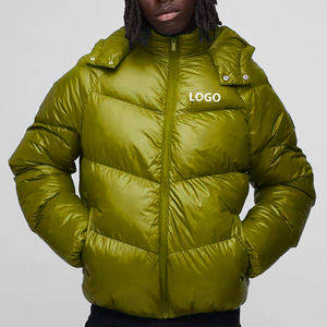 Veste d'hiver épaisse et chaude surdimensionnée sur mesure pour homme, veste d'hiver unisexe streetwear, veste matelassée pour homme, veste matelassée à bulles pour homme - Product Image 6