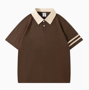 Polo tricoté à manches courtes pour homme – T-shirt promotionnel uni en polyester à col classique – Idéal pour l'été - Product Image 3